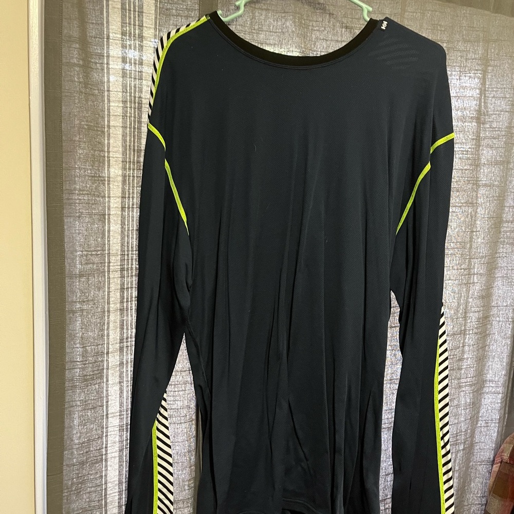 Helly Hansen blue long sleeved base layer